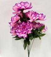 Искусственный букет георгина 7 голов 56 см 7 расцветок