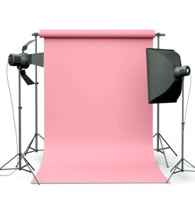 Фотофон виниловый Нежно-розовый ширина 1.5м