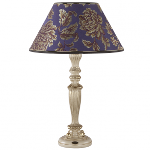 Настольная лампа Богемия Айвори Маргарита Фиолет