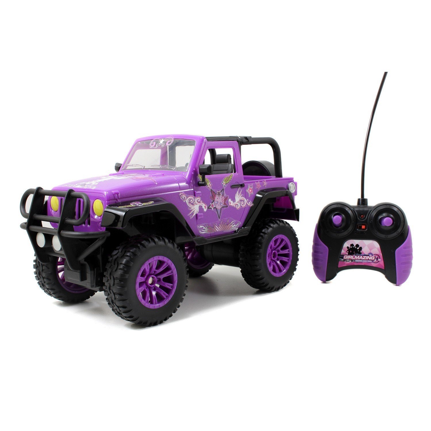 Машинка на радиоуправлении Jada GIRLMAZING Jeep