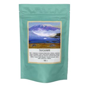 Кофе Танзания с Килиманджаро, 100 гр