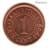Маврикий 1 цент 1969