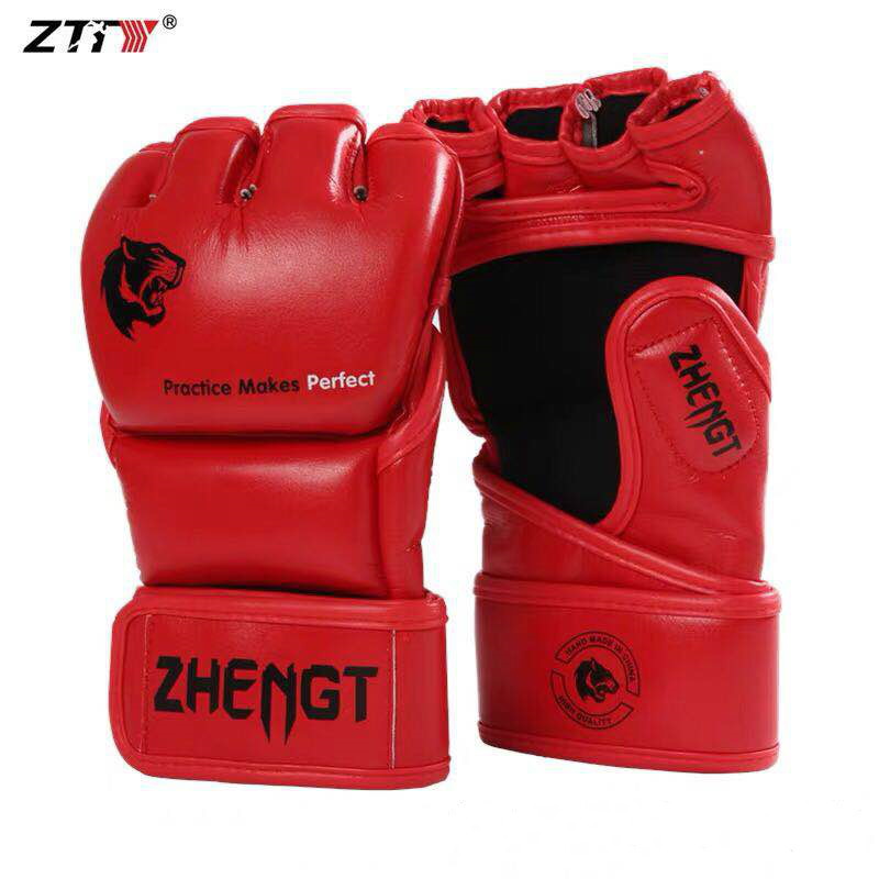 ММА перчатки ZHENGTU Y20 PUL - RED