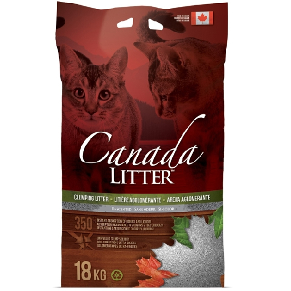 Комкующийся наполнитель Canada Litter Запах на Замке без запаха