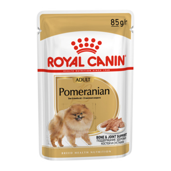 Влажный корм для собак Royal Canin породы Померанский шпиц (паштет) 85 г (для мелких пород)