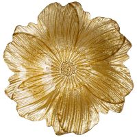 Блюдо "Golden flower" 30cm