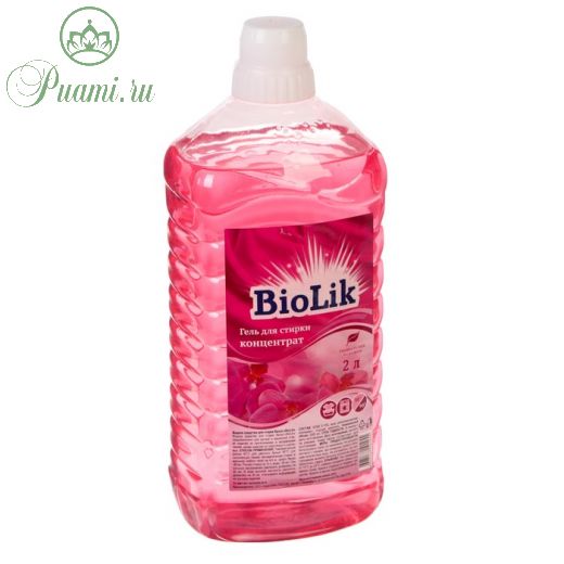 Жидкое средство для стирки BioLik, гель, универсальное, 2 л