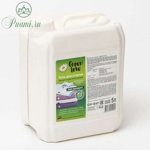 Гель для стирки Green Love, 5 л