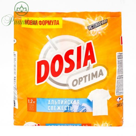 Порошок для стирки Dosia Optima Альпийская Свежесть 1,2кг