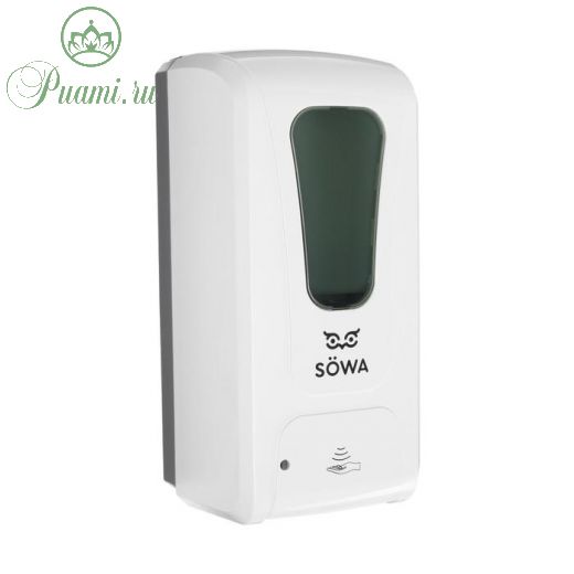 Дозатор бесконтактный Sowa Clean A1s, для антисептика, распыление, 1 л, 4хR14/220 В