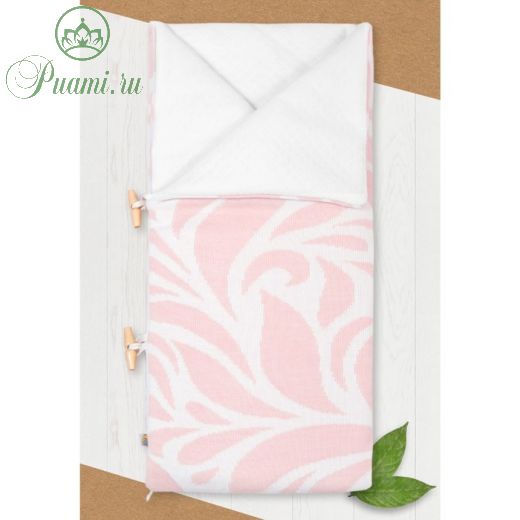 Конверт - одеяло «Миндаль», размер 35 ? 70 см, розовый