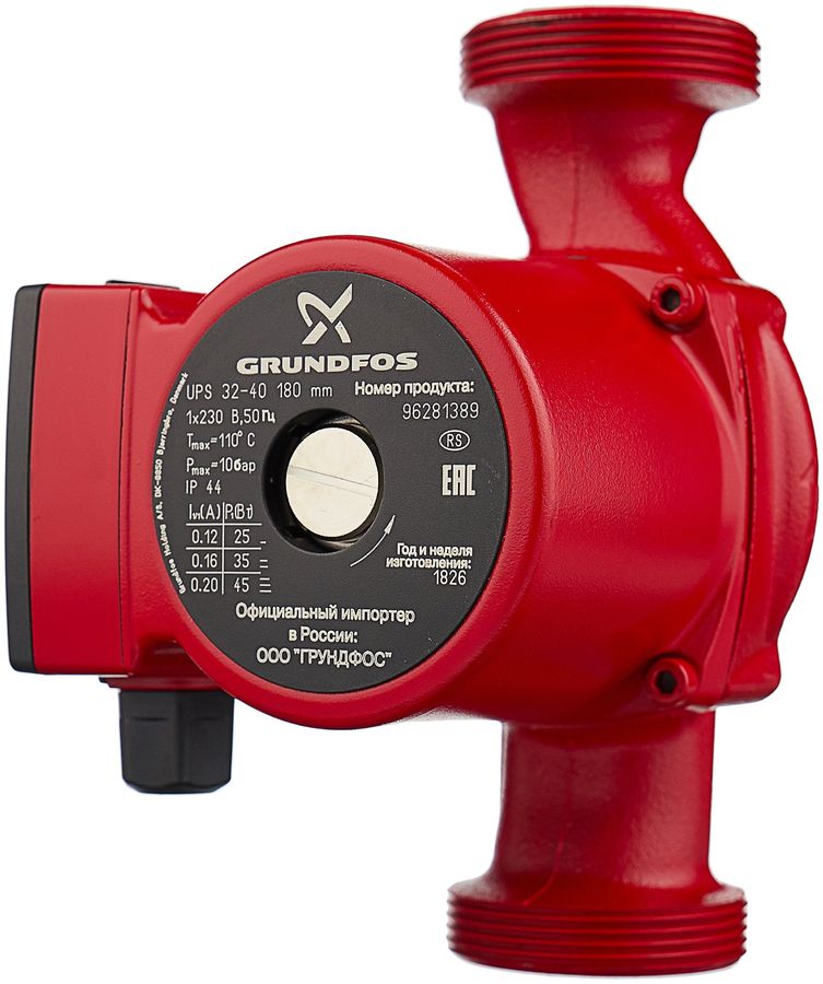 Циркуляционный насос Grundfos UPS 32-40 180 (45 Вт)