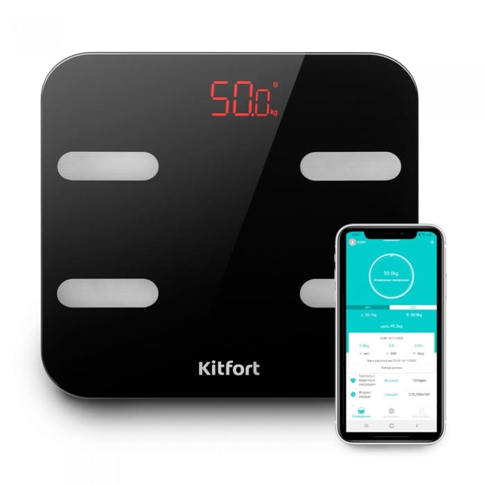 Весы напольные KitFort KT-806 (НОВИНКА)