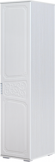 Гостиная Нежность Рельеф пастель (пенал №4** (340)+витрина №5+шкаф №2 (540))