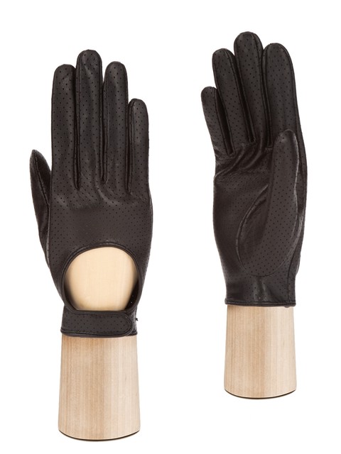 Автомобильные перчатки из натуральной кожи ELEGANZZA GR00111004