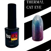 Гель-лак кошачий глаз термо Thermal cat eye 002 YouLAC 10 мл