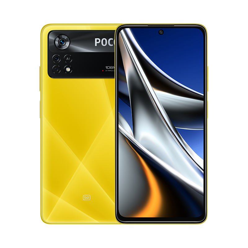 Смартфон Xiaomi Poco X4 Pro 5G 8/256 ГБ RU, Желтый