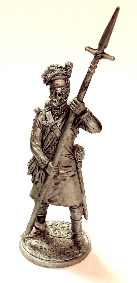 Колор-сержант 42-го Корол. хайлэндского плк. Великобритания, 1806-15 гг. Олово