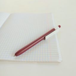 бордовые ручки с логотипом