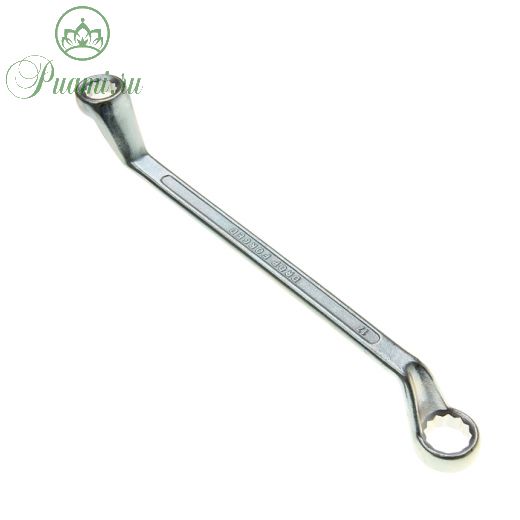 Ключ накидной коленчатый ТУНДРА, хромированный, 13 х 17 мм