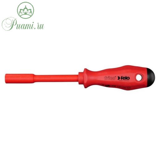 Отвертка Felo 51812590, диэлектрическая под биты, 1/4", 105 мм, Cr-Mo-V