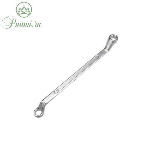 Ключ накидной REXANT 12-5857-2, хром, коленчатый, 10х13 мм