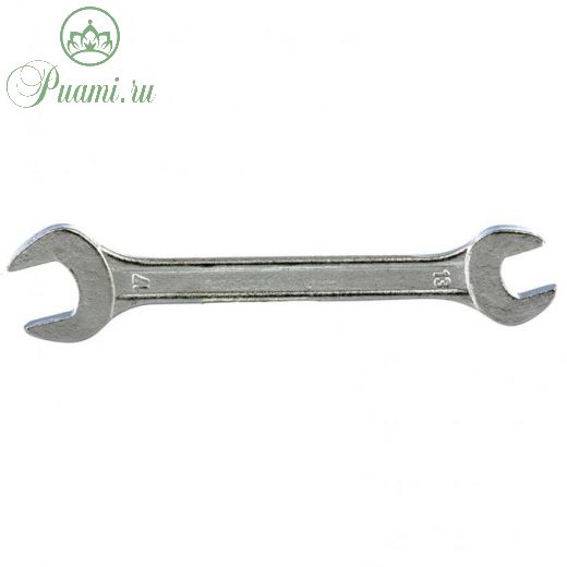 Ключ рожковый Sparta 144515, хромированный, 13 х 17 мм