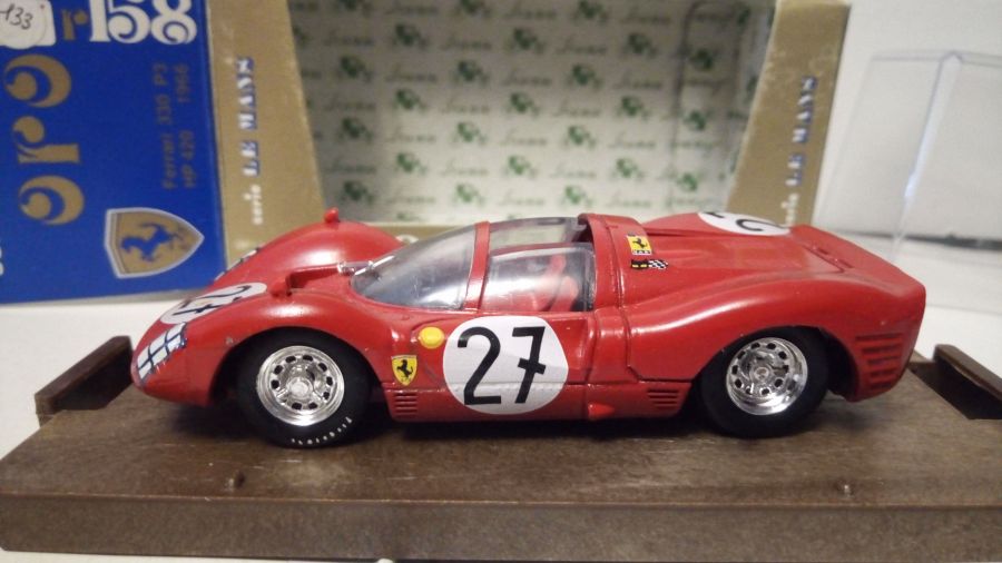 Ferrari 330 P3 1966 Le Mans  (Brumm) 1/43