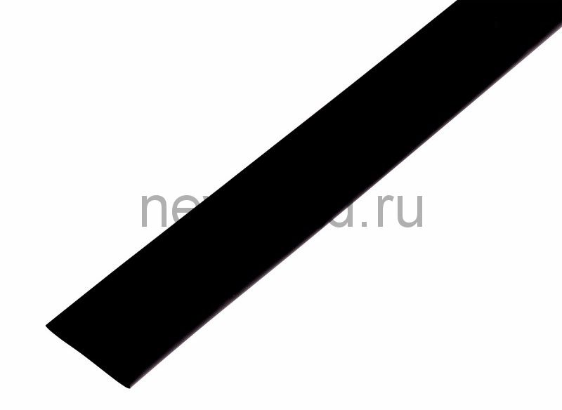 Термоусадка  30,0 / 15,0 мм, черная (упак. 10 шт. по 1 м)  REXANT