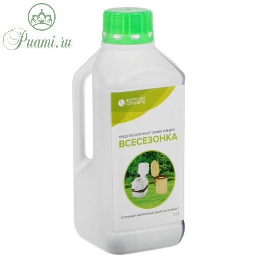 Средство для туалетов "Всесезонка" Био и Ведро, 1 л