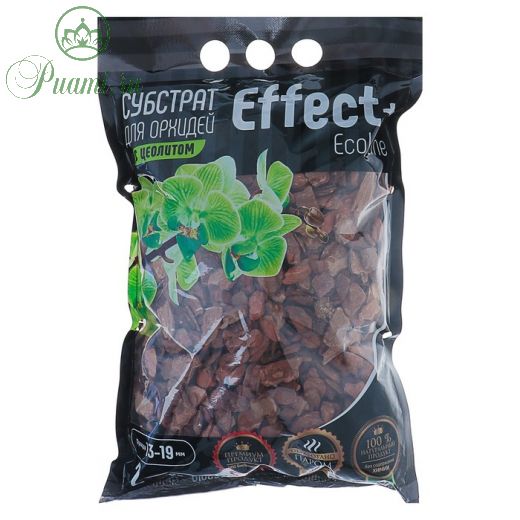 Субстрат для орхидей Effect Eco line 13-19 мм, с цеолитом, 2 л