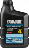 Моторное масло Yamalube для 4-тактных лодочных моторов, 1 л