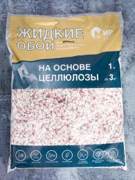 Жидкие обои Мир LW04-1000, 1 кг, цвет бордовый