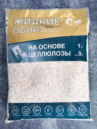Жидкие обои Мир LW07-1000, 1 кг, цвет бежевый