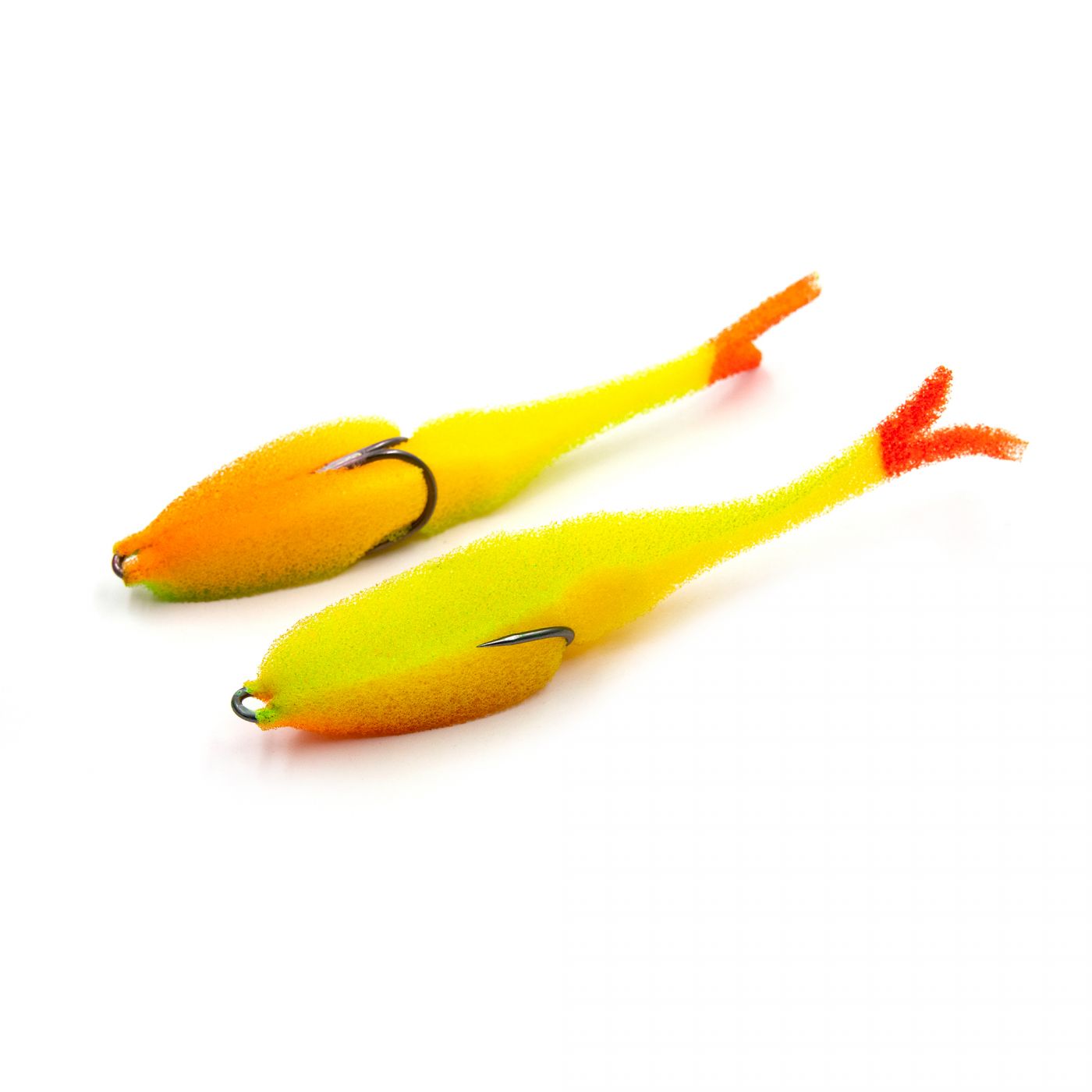 Поролоновая рыбка YAMAN "Devious Minnow" цвет 21, с двойником, уп. 5шт.