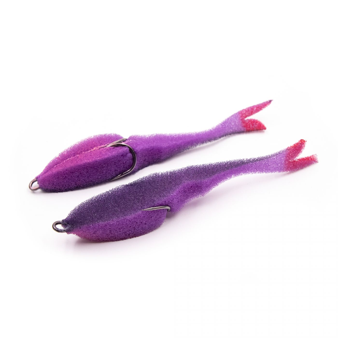 Поролоновая рыбка YAMAN "Devious Minnow" цвет 25 UV, с двойником, уп. 5шт.