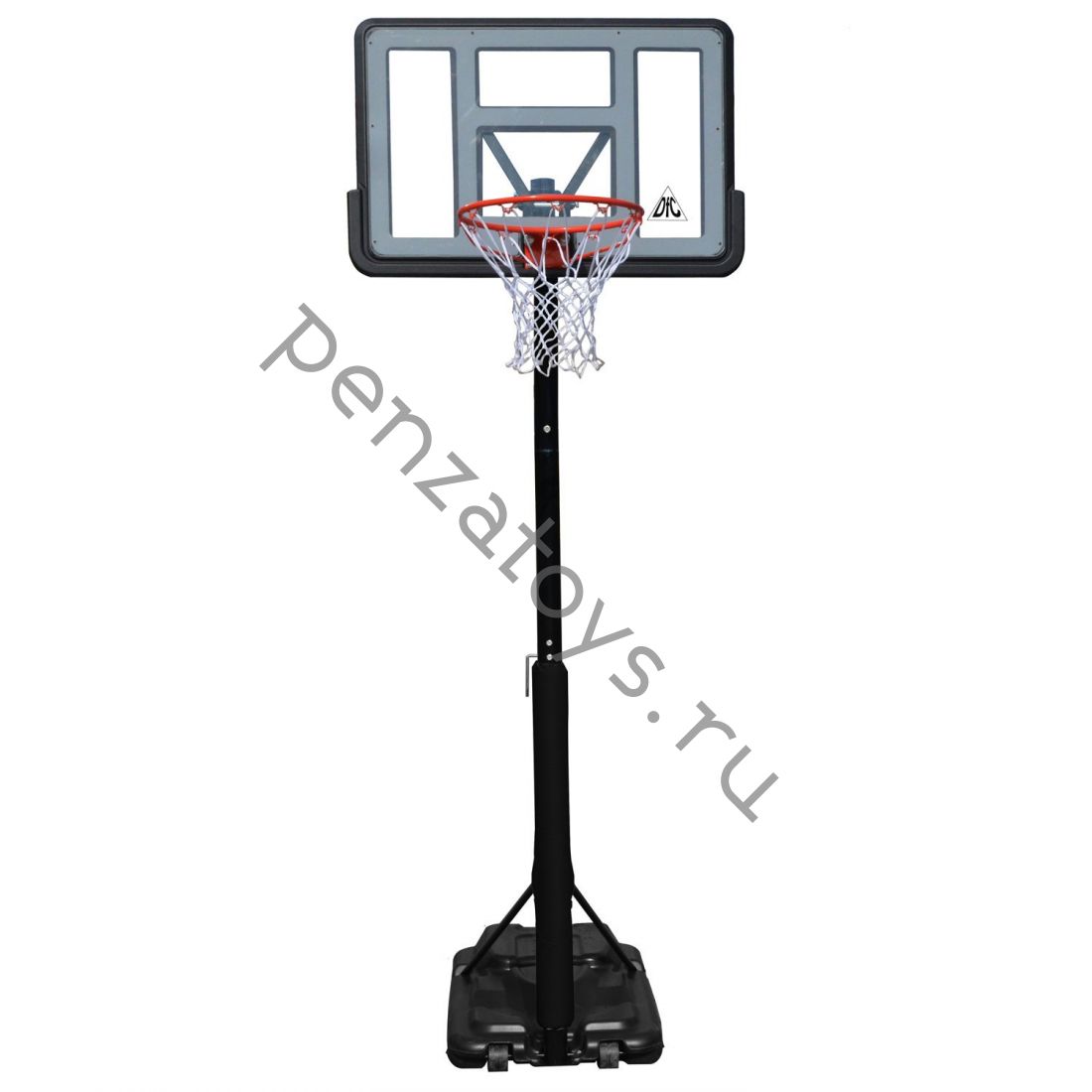 Баскетбольная мобильная стойка для залов и улицы STAND44PVC1
