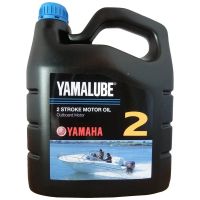 Моторное масло Yamalube для 2-тактных лодочных моторов, 4 л