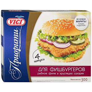 Филе рыбное VICI 300г Для фишбургеров