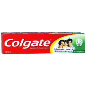 Паста зубная COLGATE 100мл Защита от кариеса Свежая мята