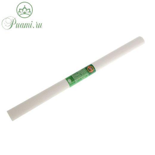 Бумага креповая поделочная гофро Koh-I-Noor 50 x 200 см 9755/01 белая, в рулоне