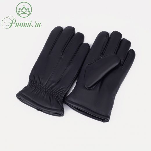 Перчатки, размер 13, утеплитель искусственный мех, цвет чёрный