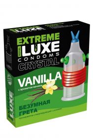 Презерватив Luxe EXTREME Безумная Грета с ароматом ванили, 1 шт.