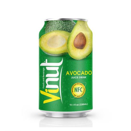 Напиток Vinut сокосодержащий "Сок авокадо", объем 330 мл