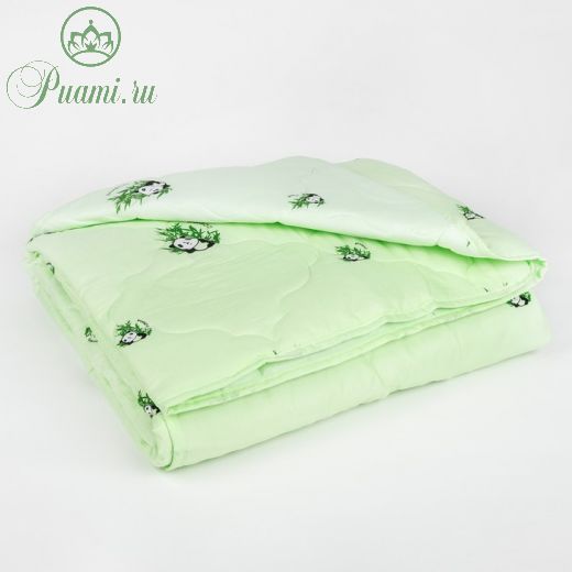 Одеяло облегчённое Адамас "Бамбук", размер 172х205 ± 5 см, 200гр/м2, чехол п/э
