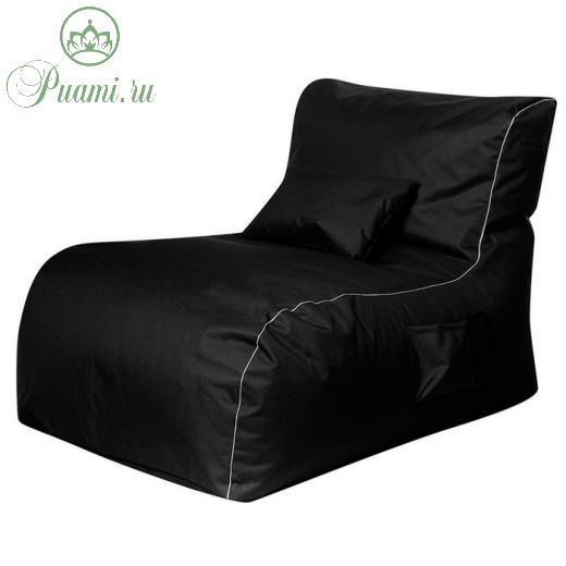Кресло-лежак, цвет чёрный