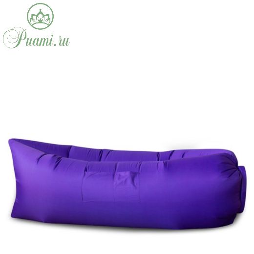 Лежак AirPuf, надувной, цвет фиолетовый