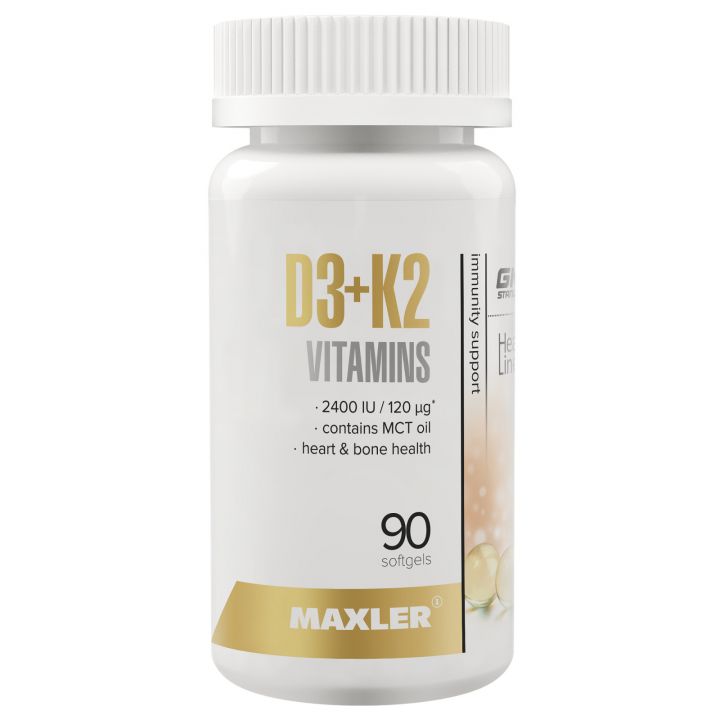 Maxler - Vitamin D3 + K2
