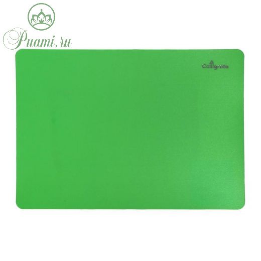 Доска для лепки пластиковая А4 Calligrata "Яркое творчество", перламутровый зелёный