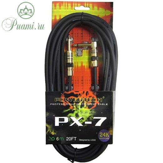 Инструментальный кабель Leem PWT-6.0SL Powertech  6м